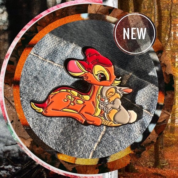 Bambi Enamel Pin - Disney’s Bambi and Thumper - Picture 1 of 4